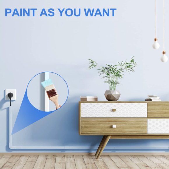 Cord Channel Cable Concealer - Messy Cable is Solved! - Picture 8 of 12